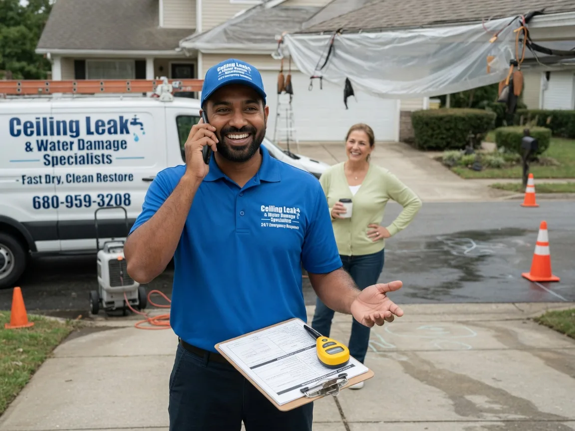 Ceiling Leak Cleanup Stamping Ground, KY FAQs